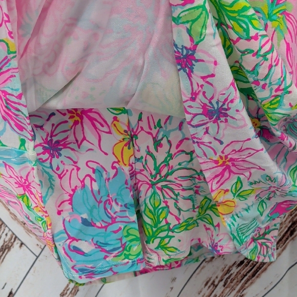 Lilly Pulitzer Lana Dress Skort Romper in Paradise Found - Picture 5 of 9